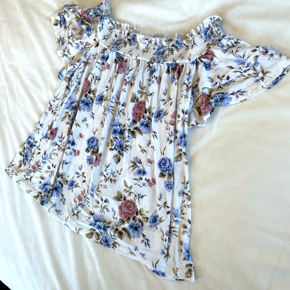 American Eagle soft and sexy off shoulder top